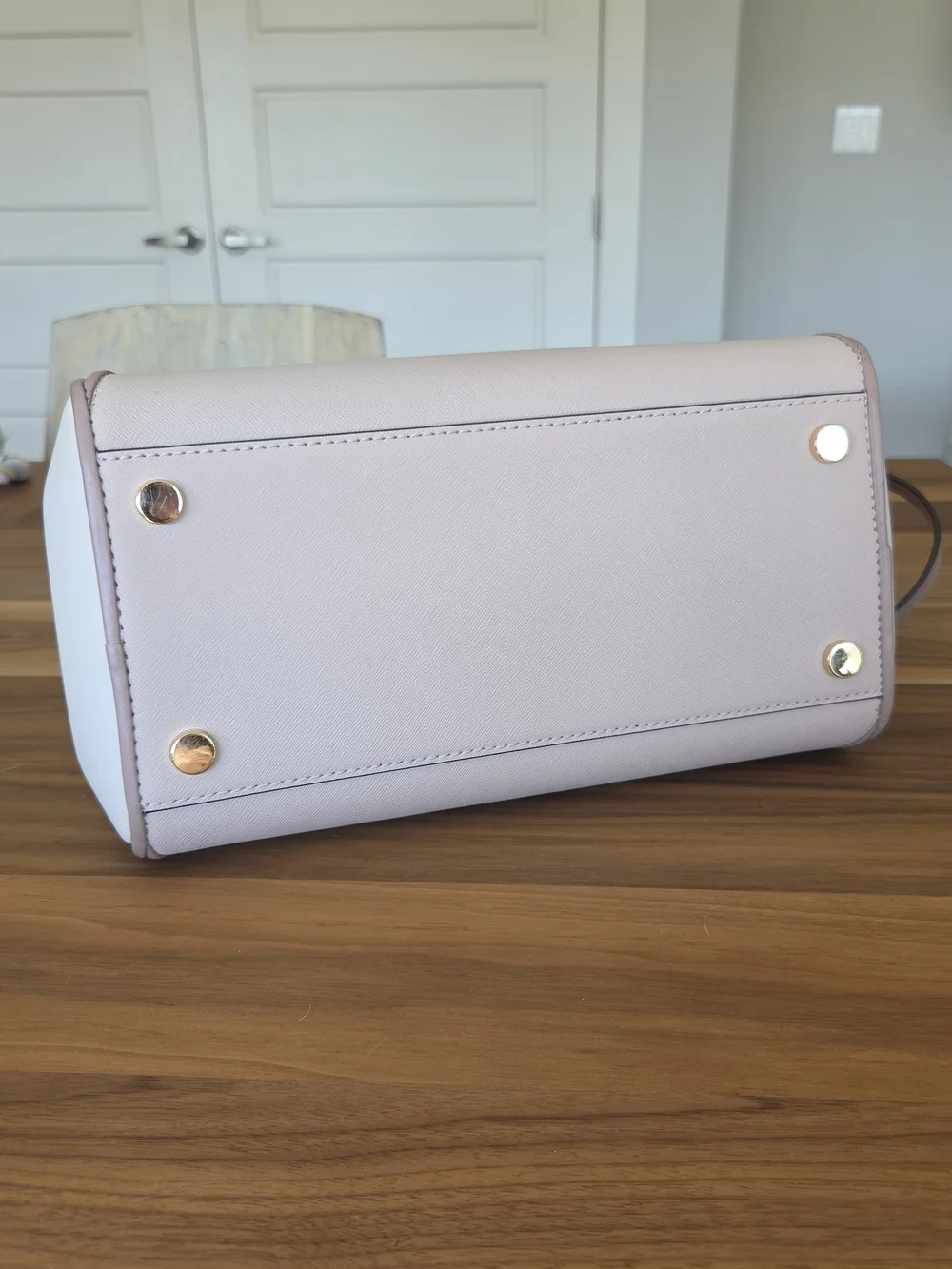 Michael Kors Pink Saffiano Leather Satchel
